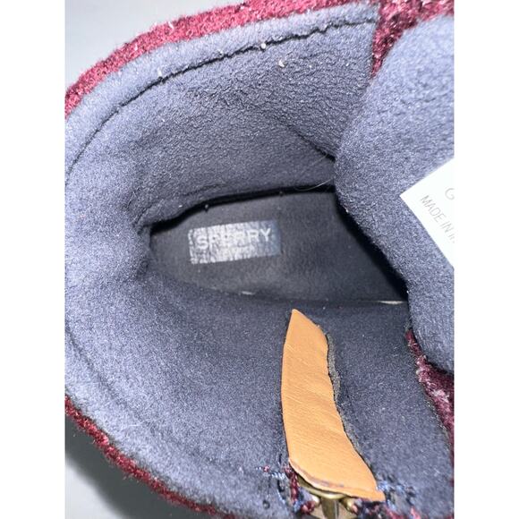 Sperry Top-Sider Women's Size 7.5M Saltwater Quilted Wool Rain Boot - Picture 4 of 7